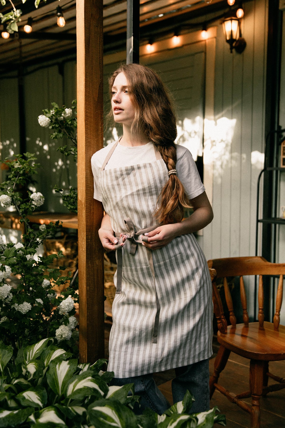 Classic Linen Chef Aprons