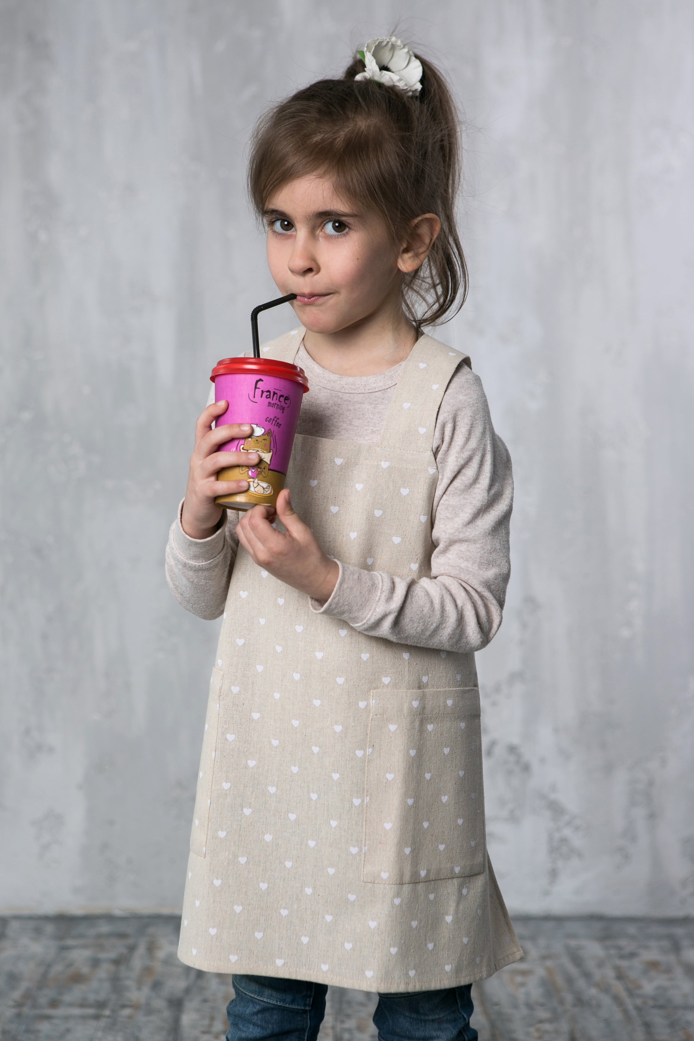 Kids Aprons | Printed Pinafore Aprons for Children