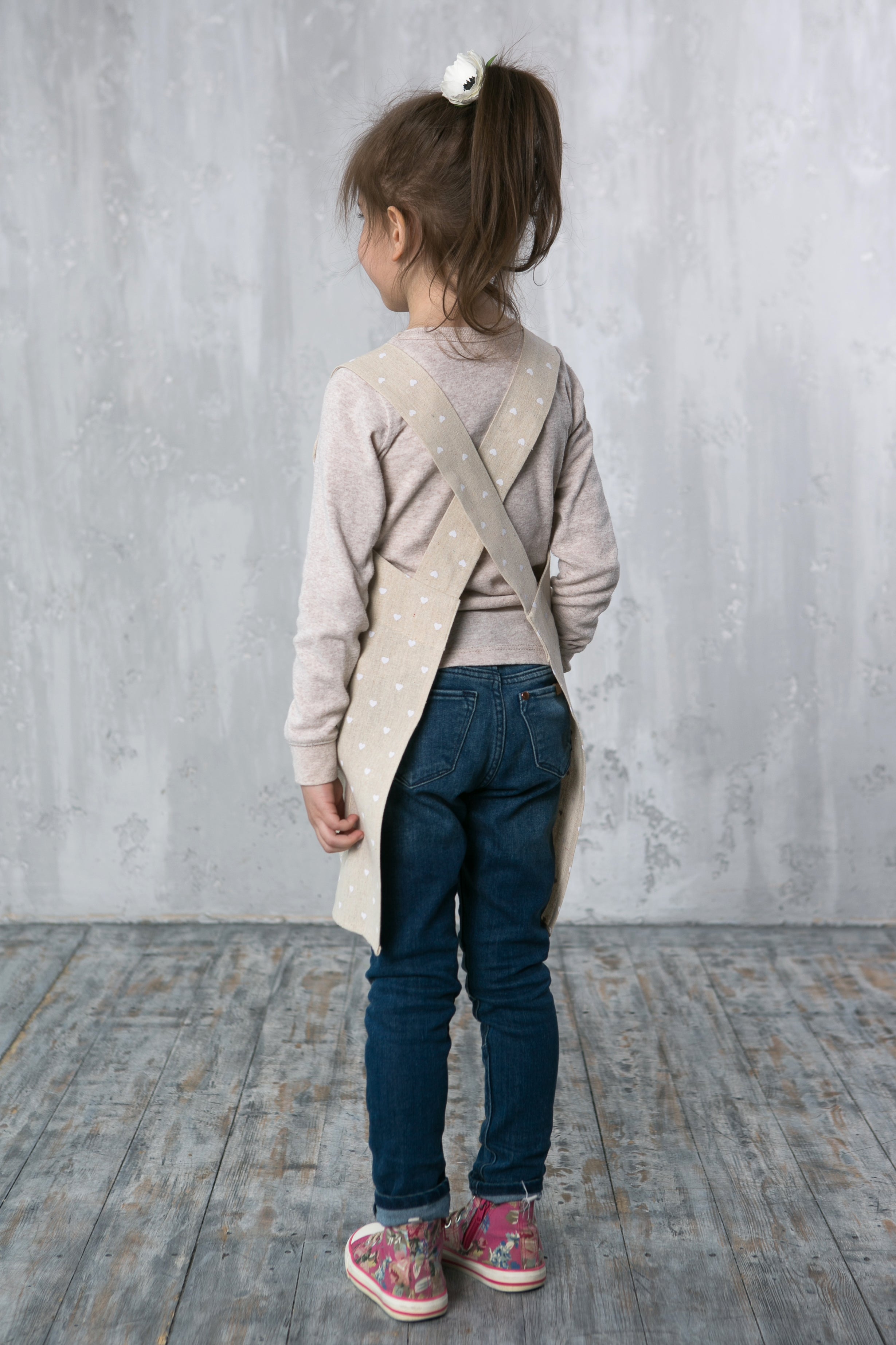 Kids Aprons | Printed Pinafore Aprons for Children