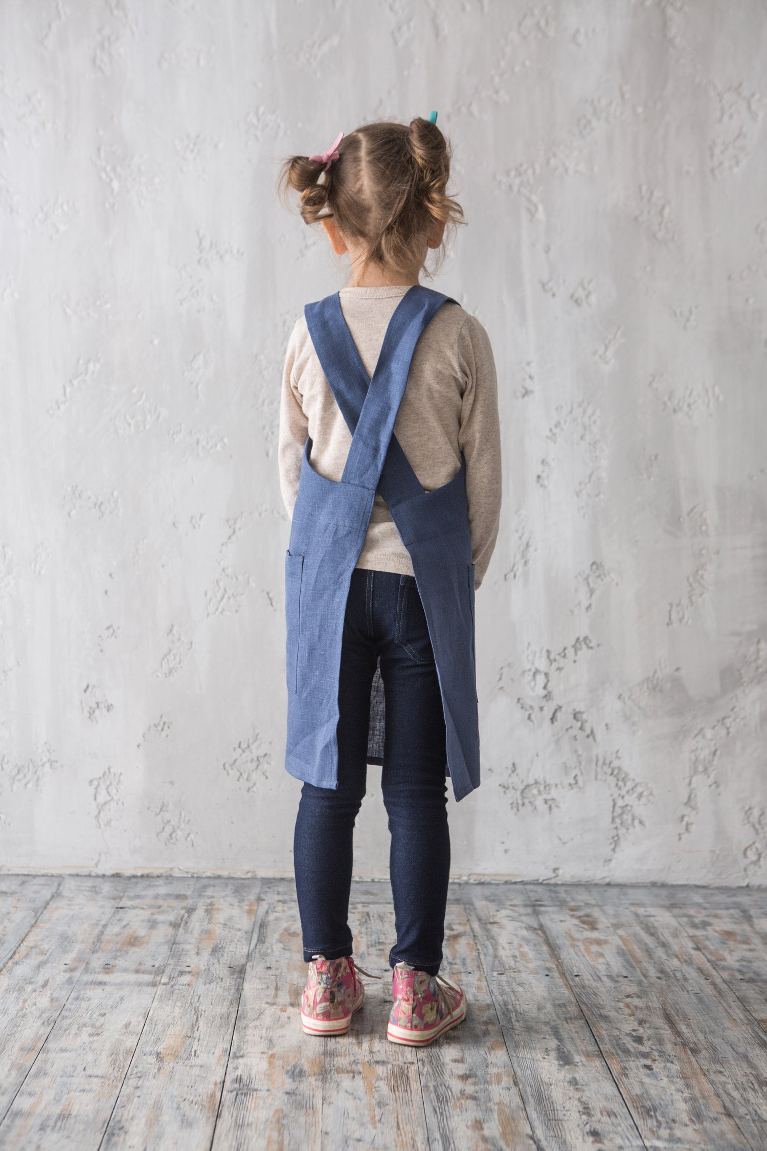 Linen Apron for Children | Matching Family Aprons