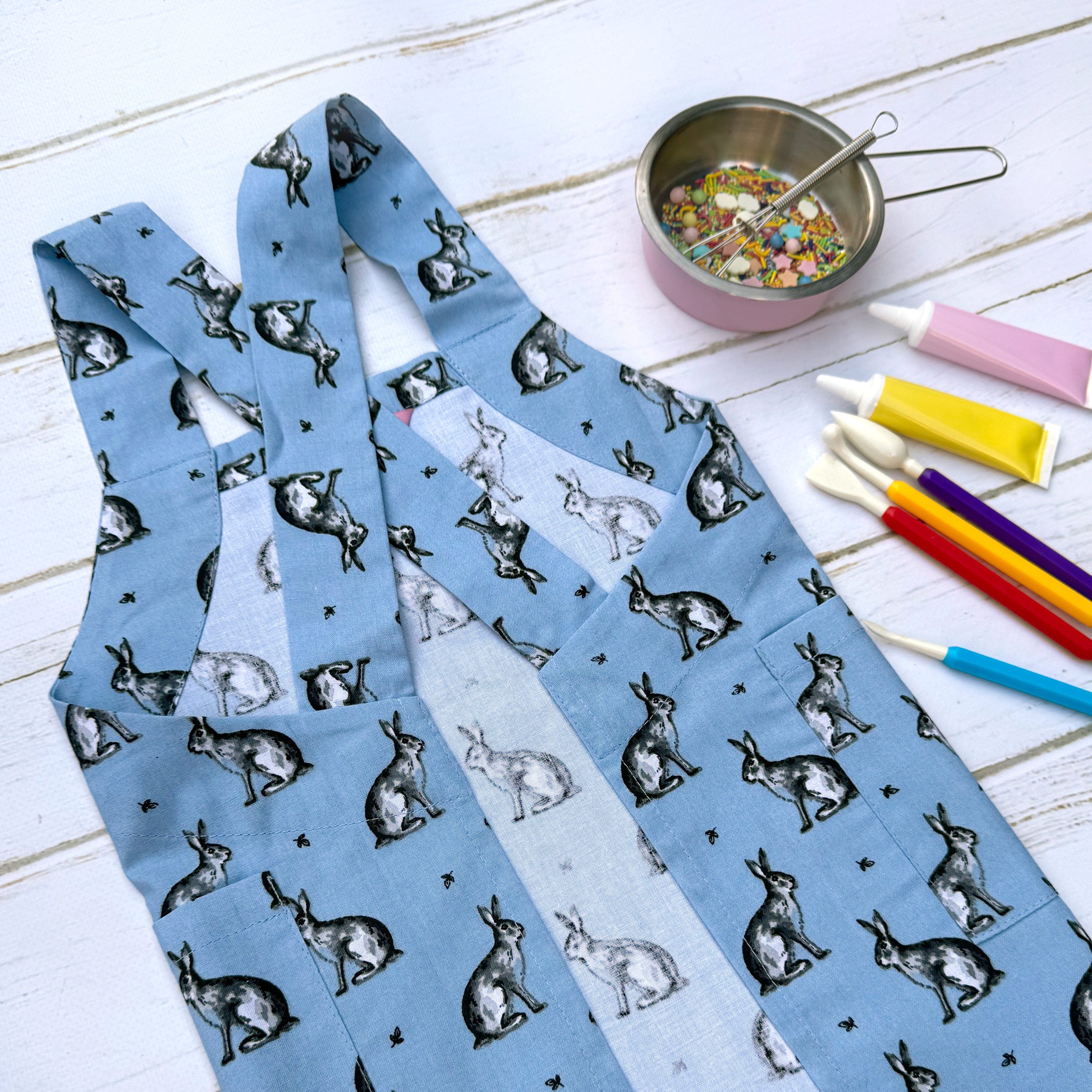 Kids Aprons | Printed Pinafore Aprons for Children