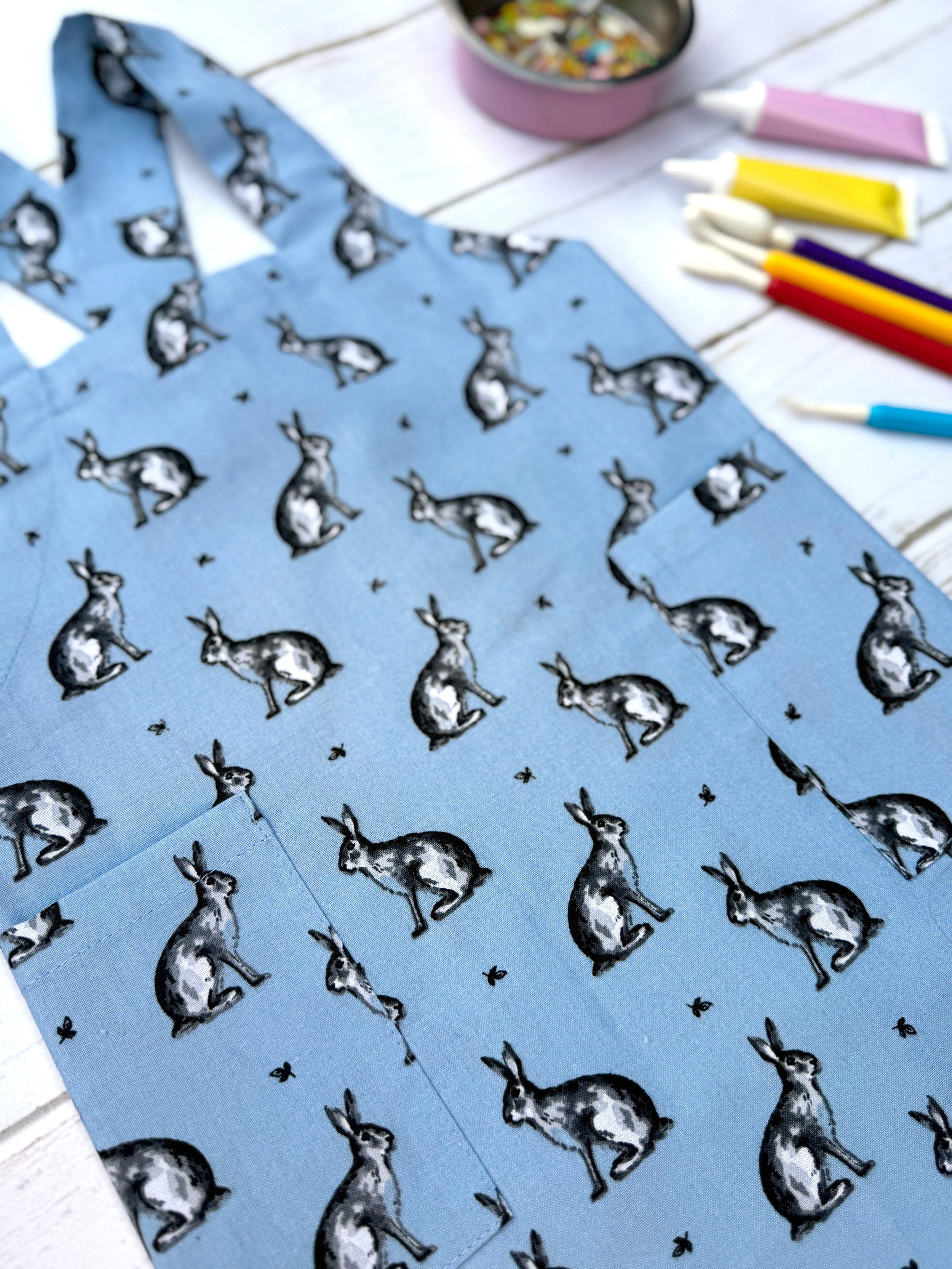 Kids Aprons | Printed Pinafore Aprons for Children