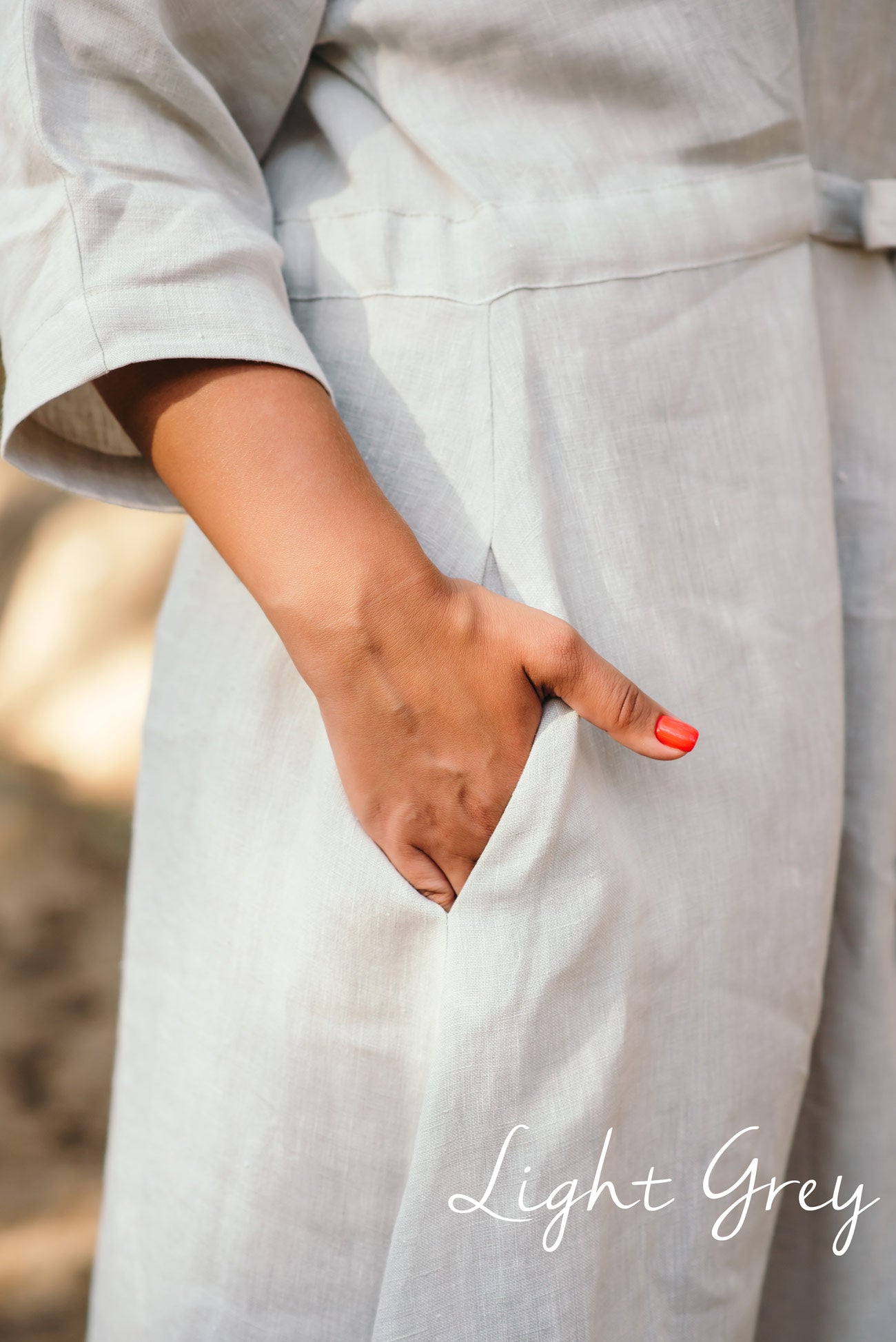 Linen Kaftan Dress – Short or Maxi
