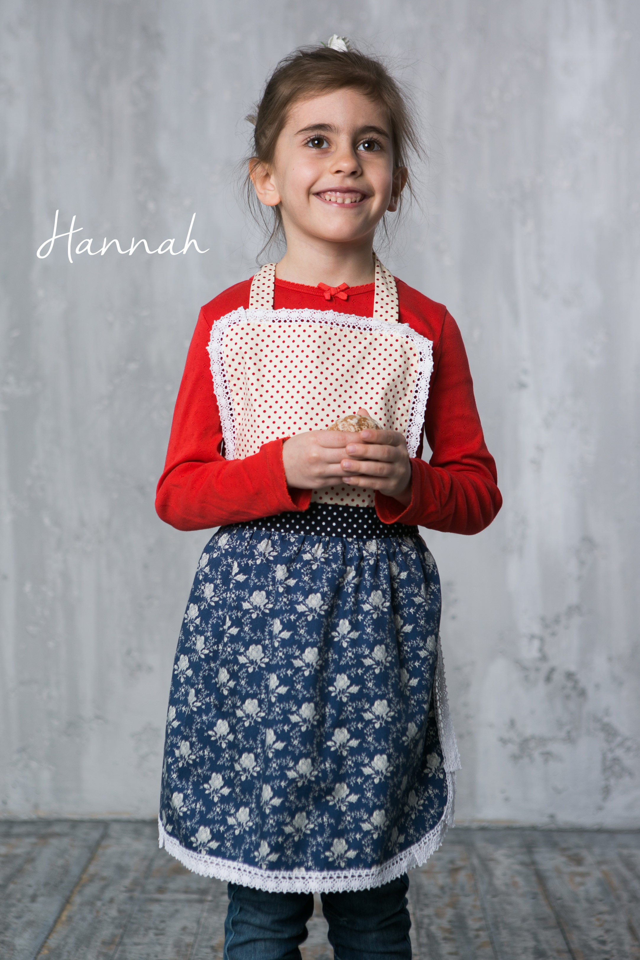 Kids’ Personalised Aprons | Reds Prints, Polka Dots and Florals