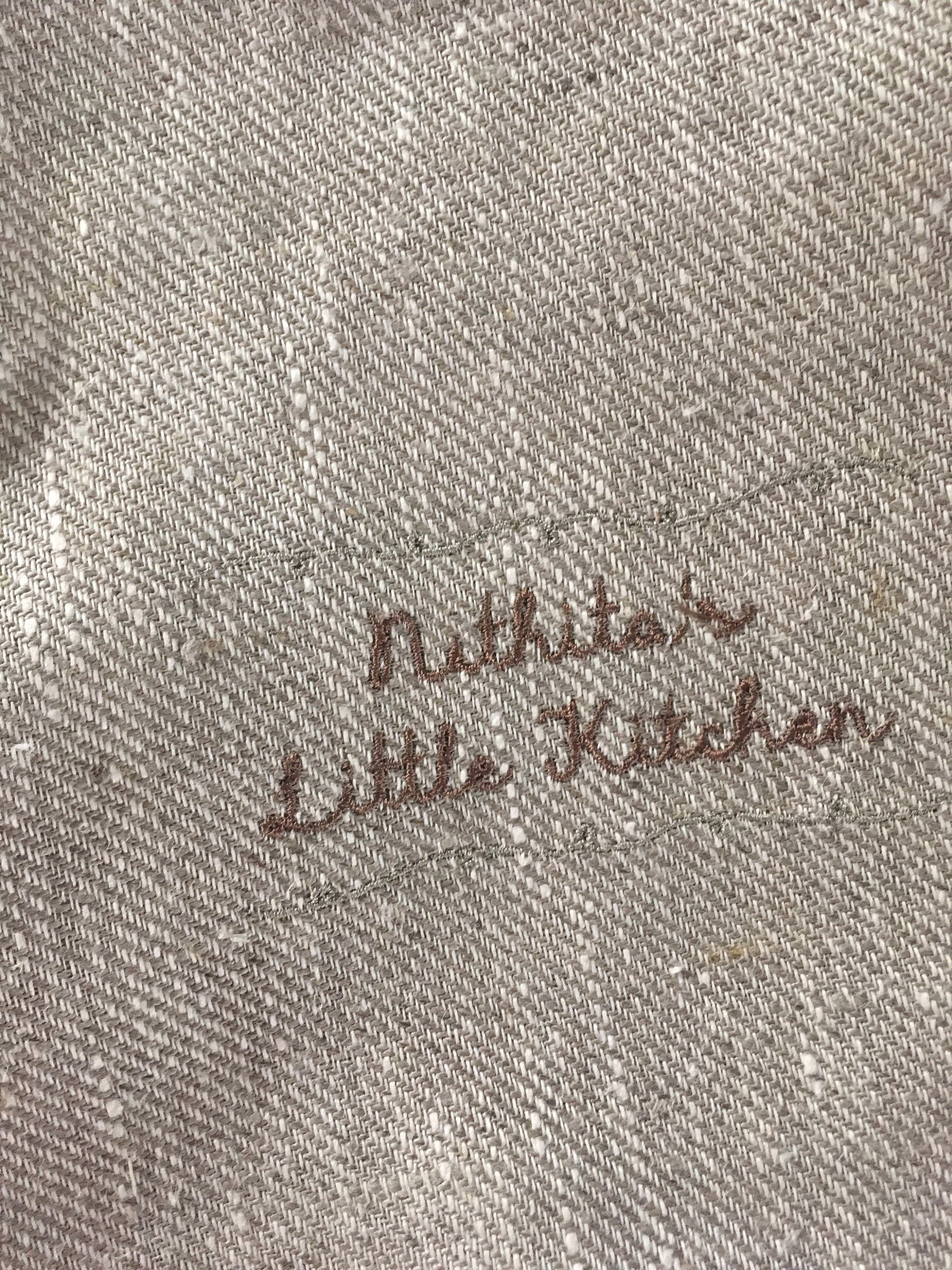 Personalise with Embroidery | Add Text or Monogram