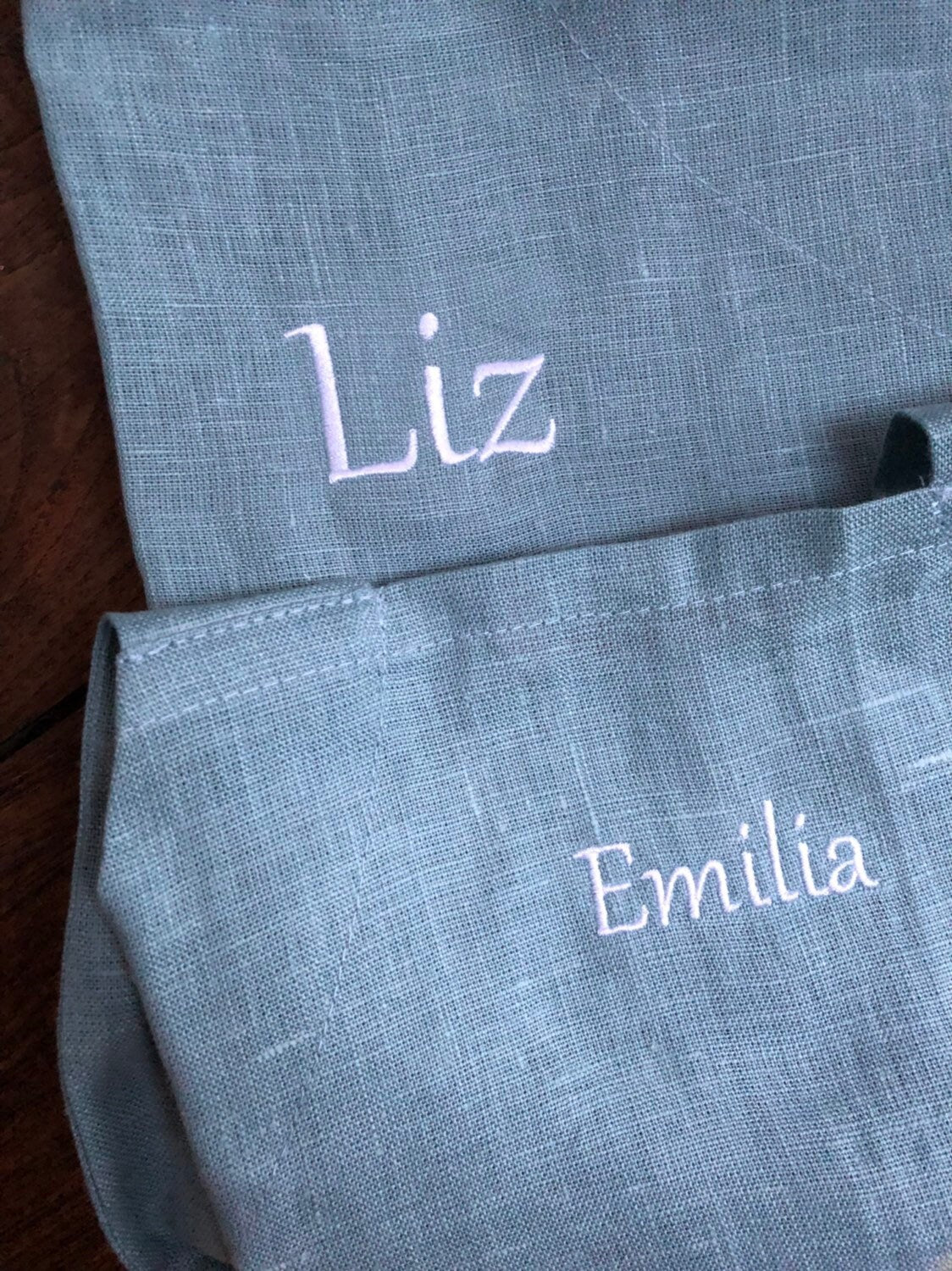 Personalise with Embroidery | Add Text or Monogram