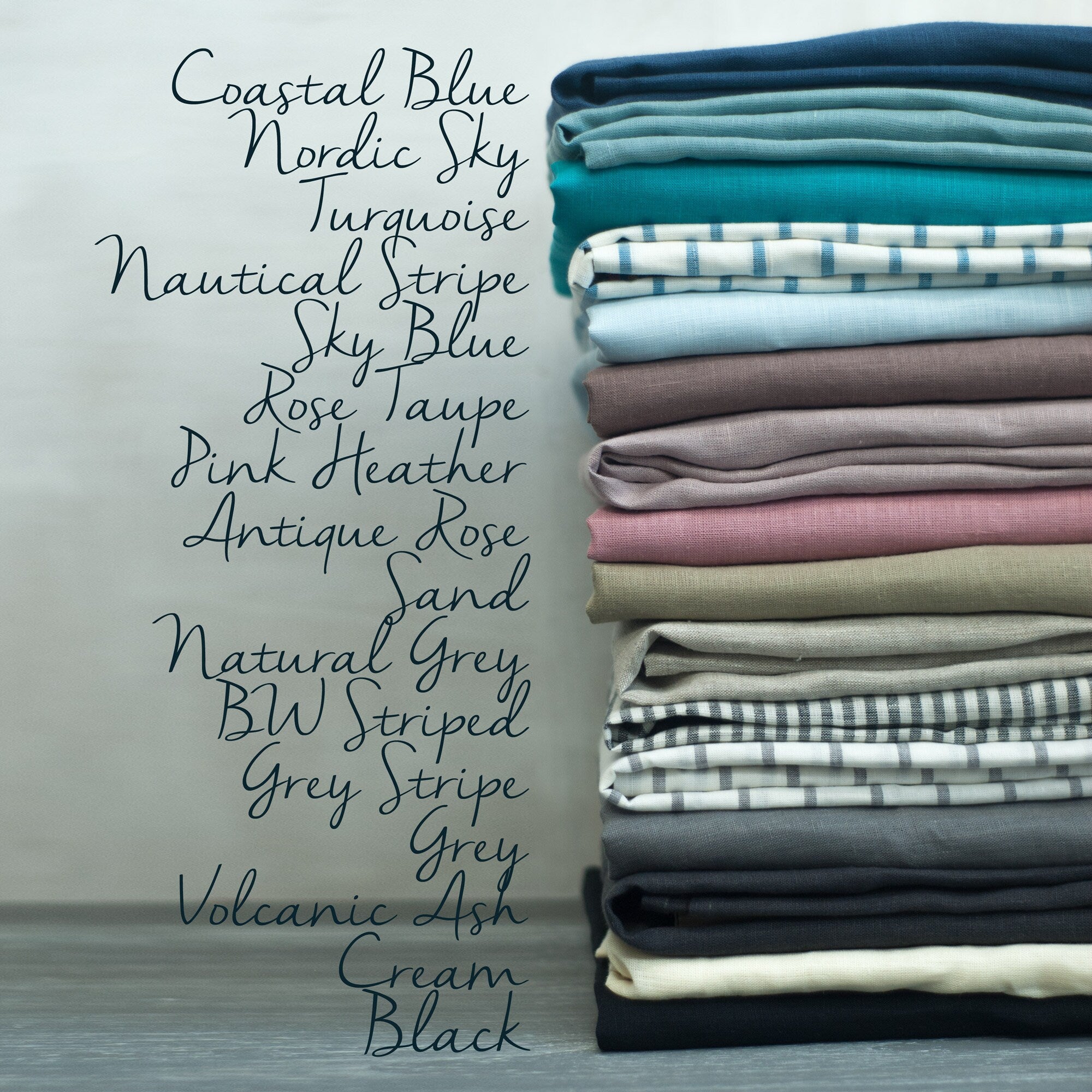 linen Tea Towels & Napkins