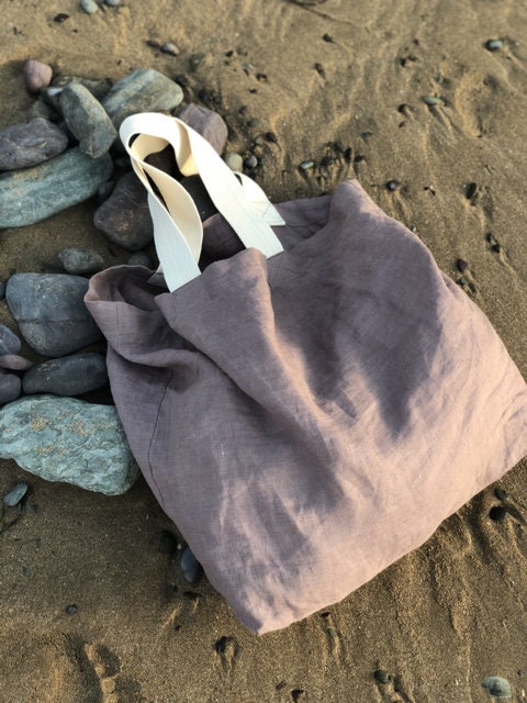 Linen Shopper Bag