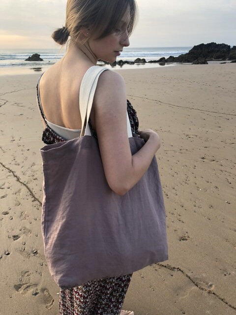 Linen Tote Bag