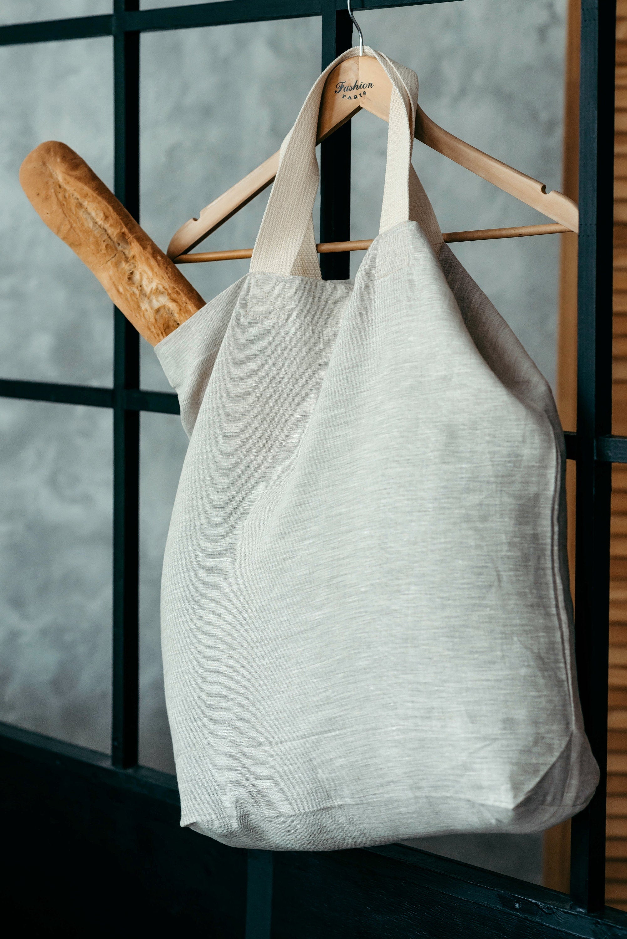 Linen Shopper Bag