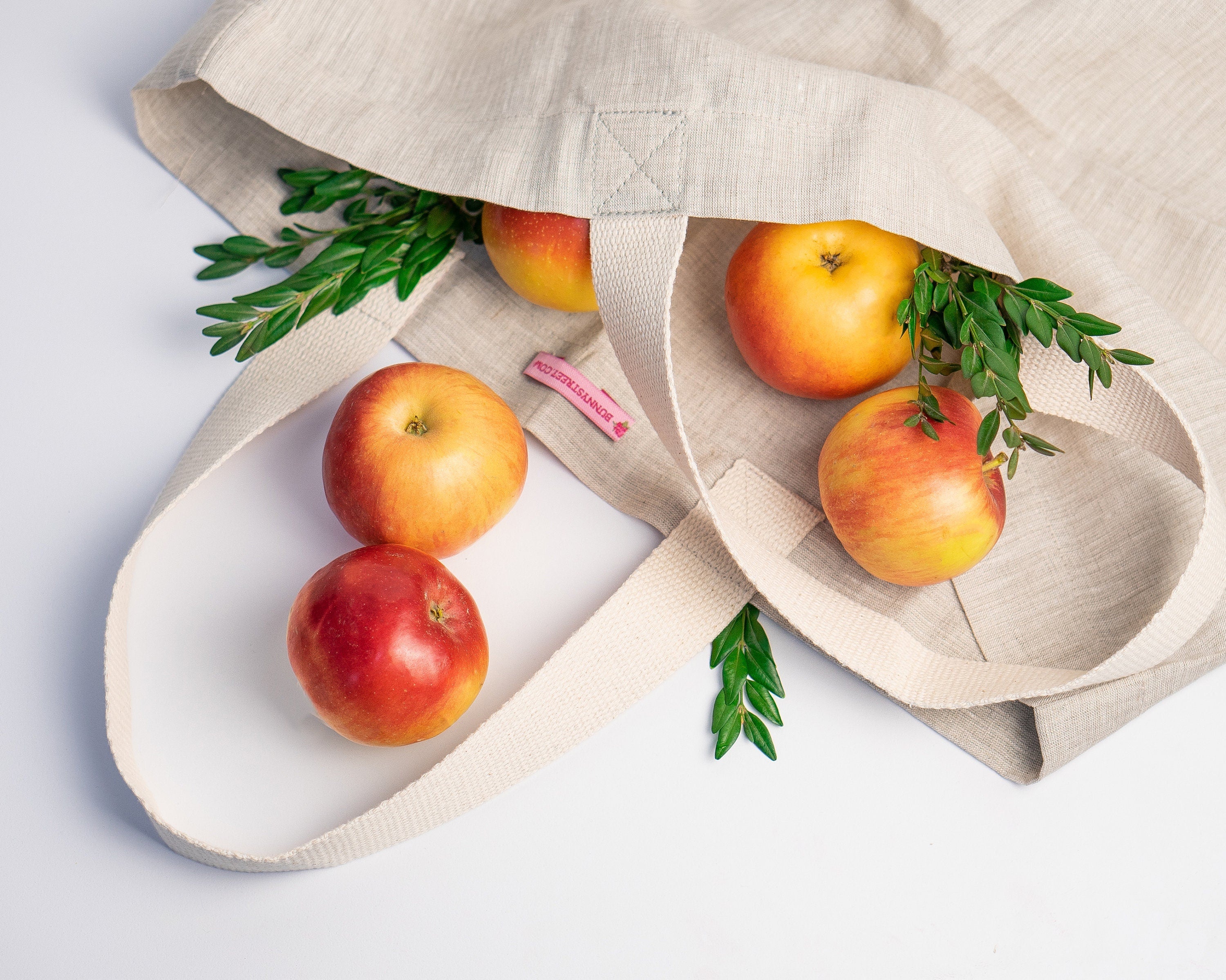 Linen Shopper Bag