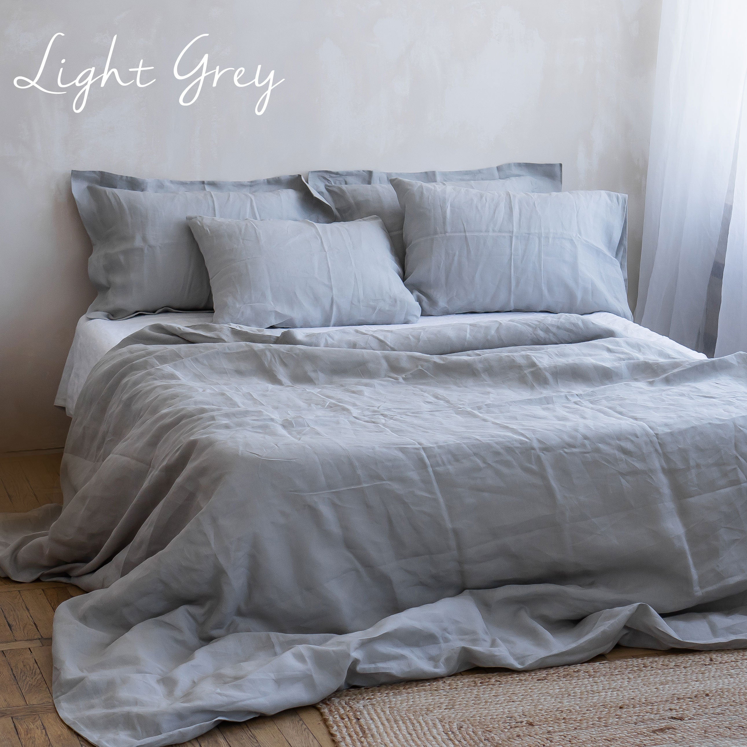 Linen Bedding – Double & King Duvet Covers | Pillowcases