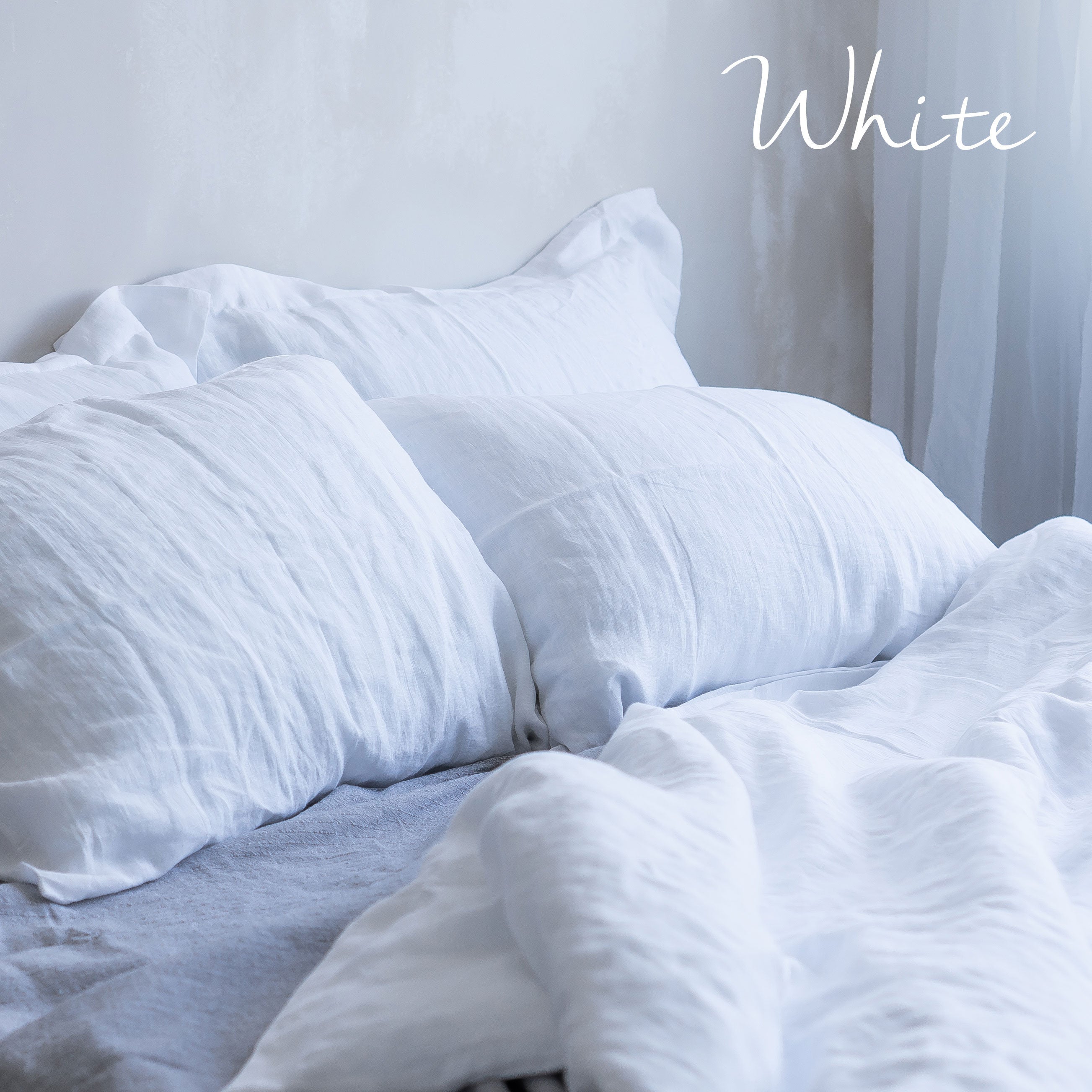 Linen Bedding – Double & King Duvet Covers | Pillowcases