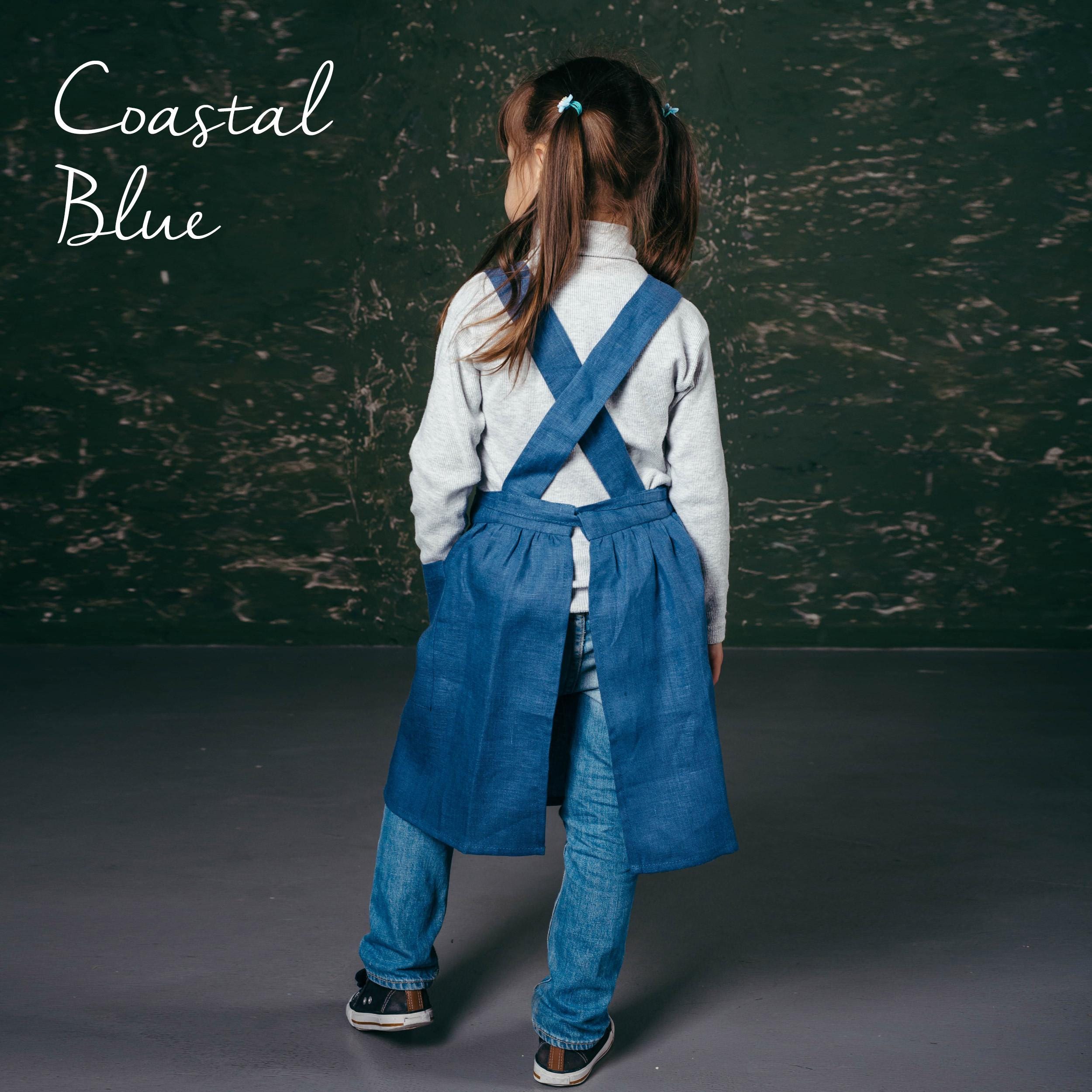 Linen Kitchen Apron | Women’s Pinafore Style