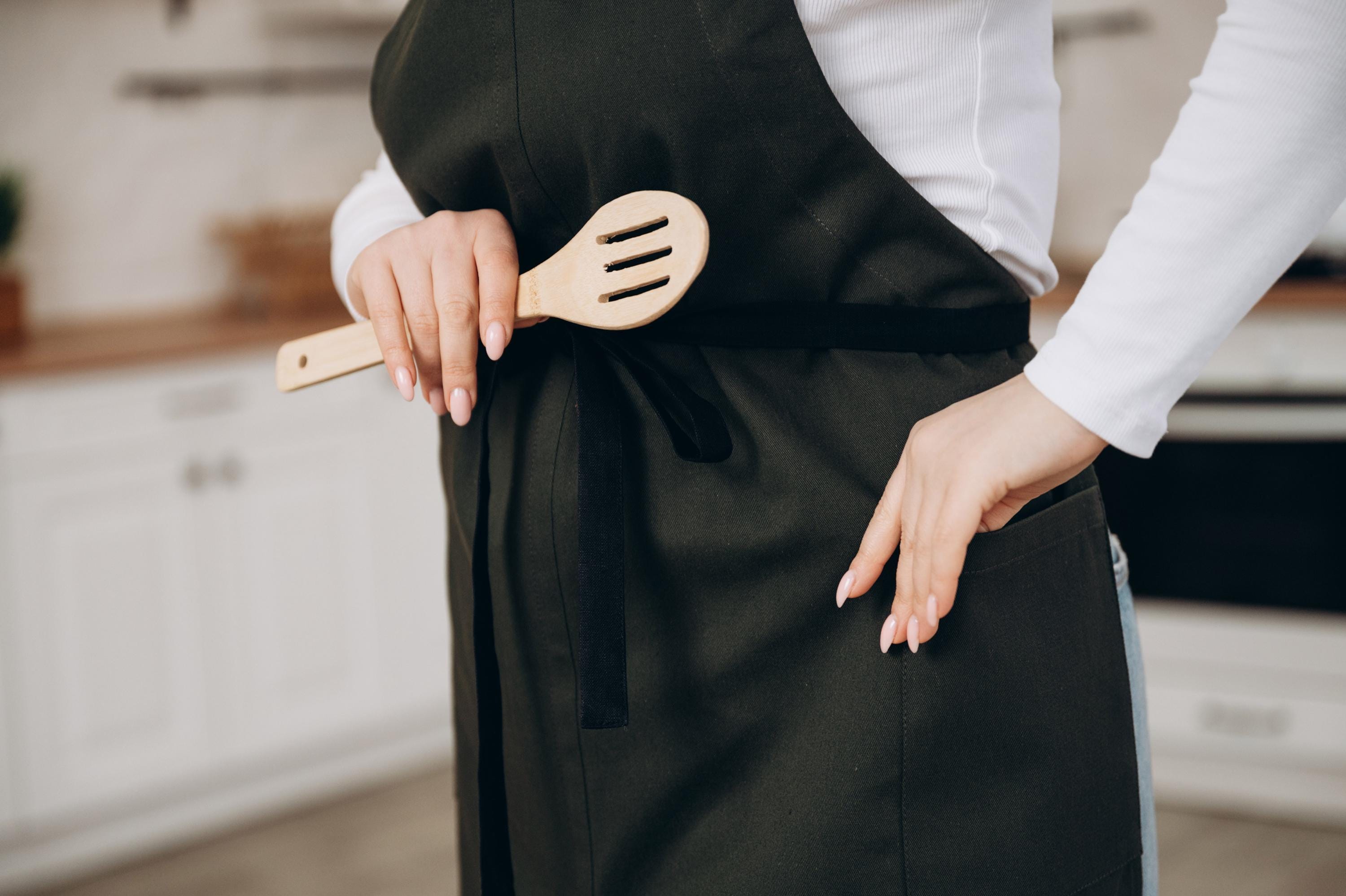Natural Linen Artist Apron