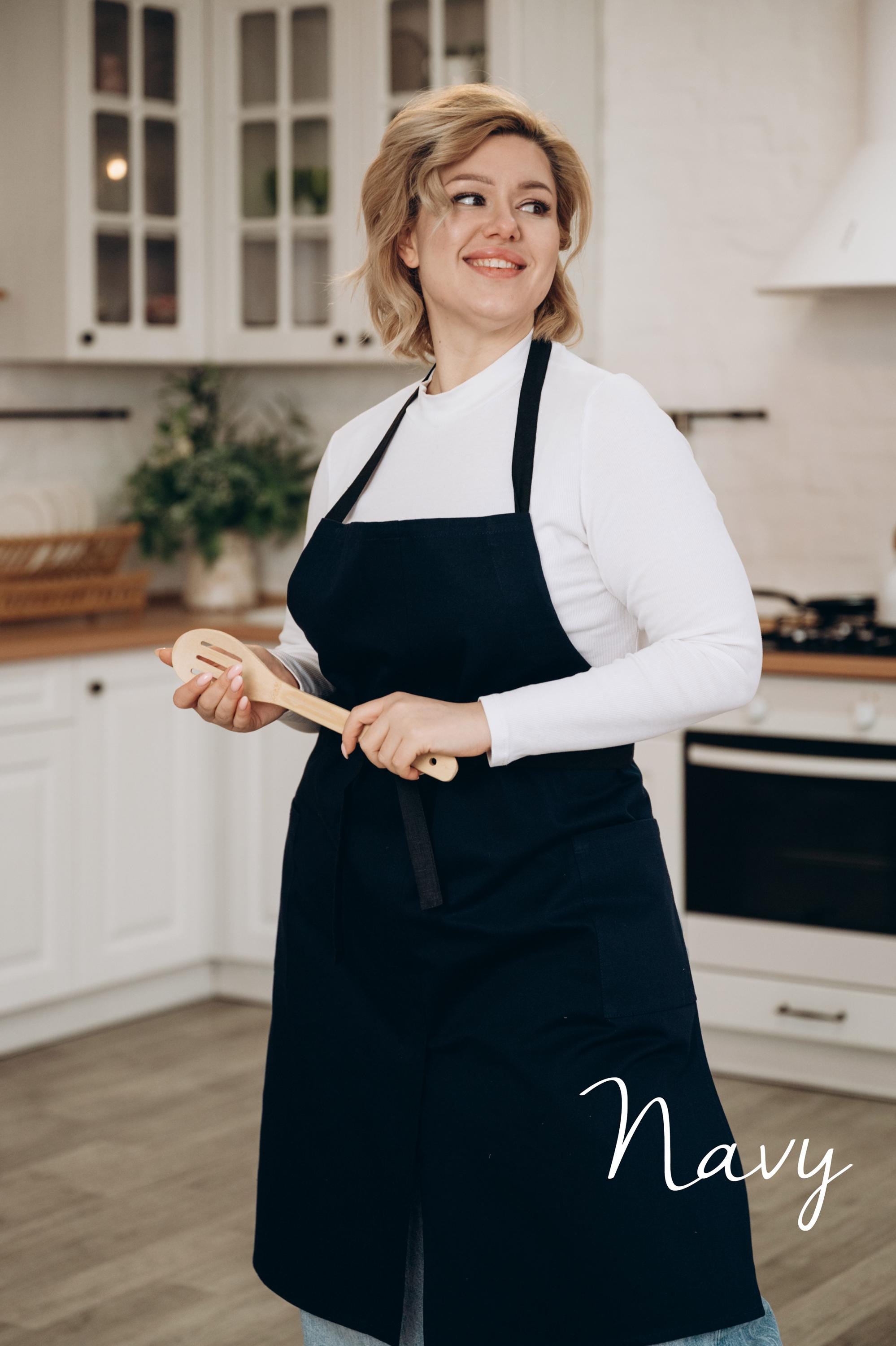 Natural Linen Artist Apron