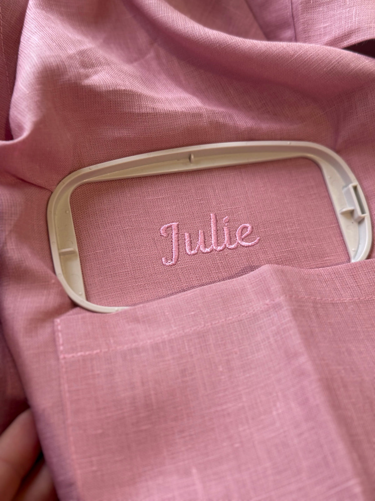 Personalise with Embroidery | Add Text or Monogram