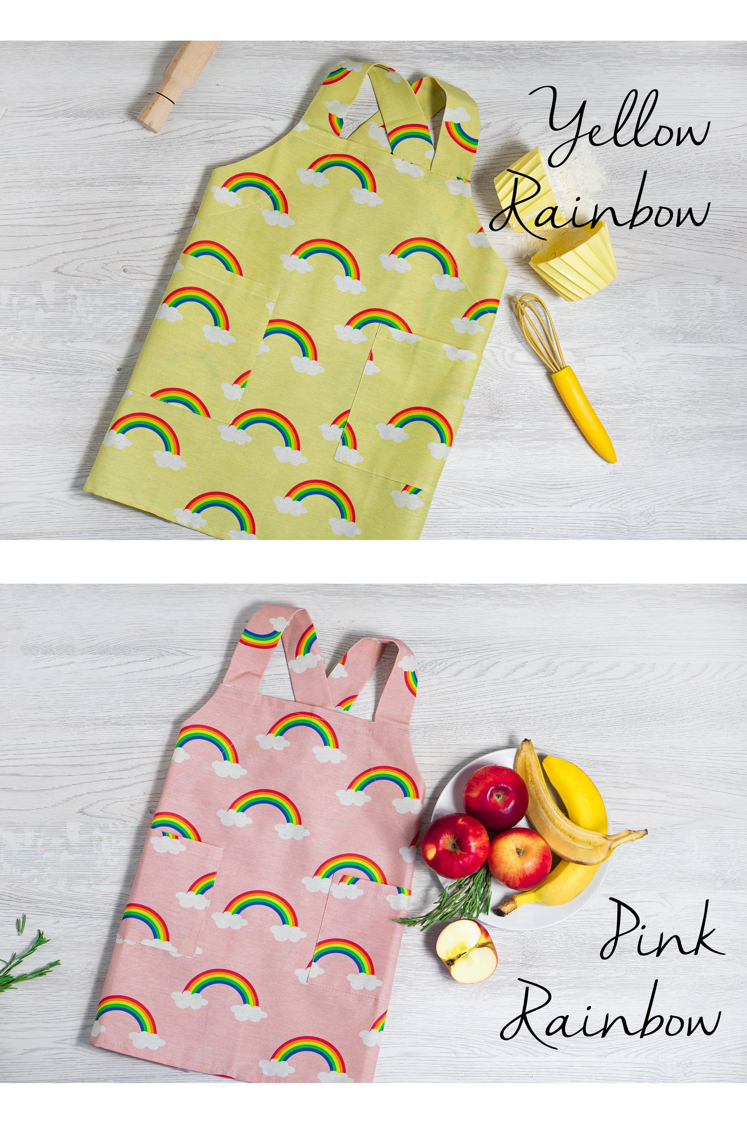 Kids Aprons | Printed Pinafore Aprons for Children