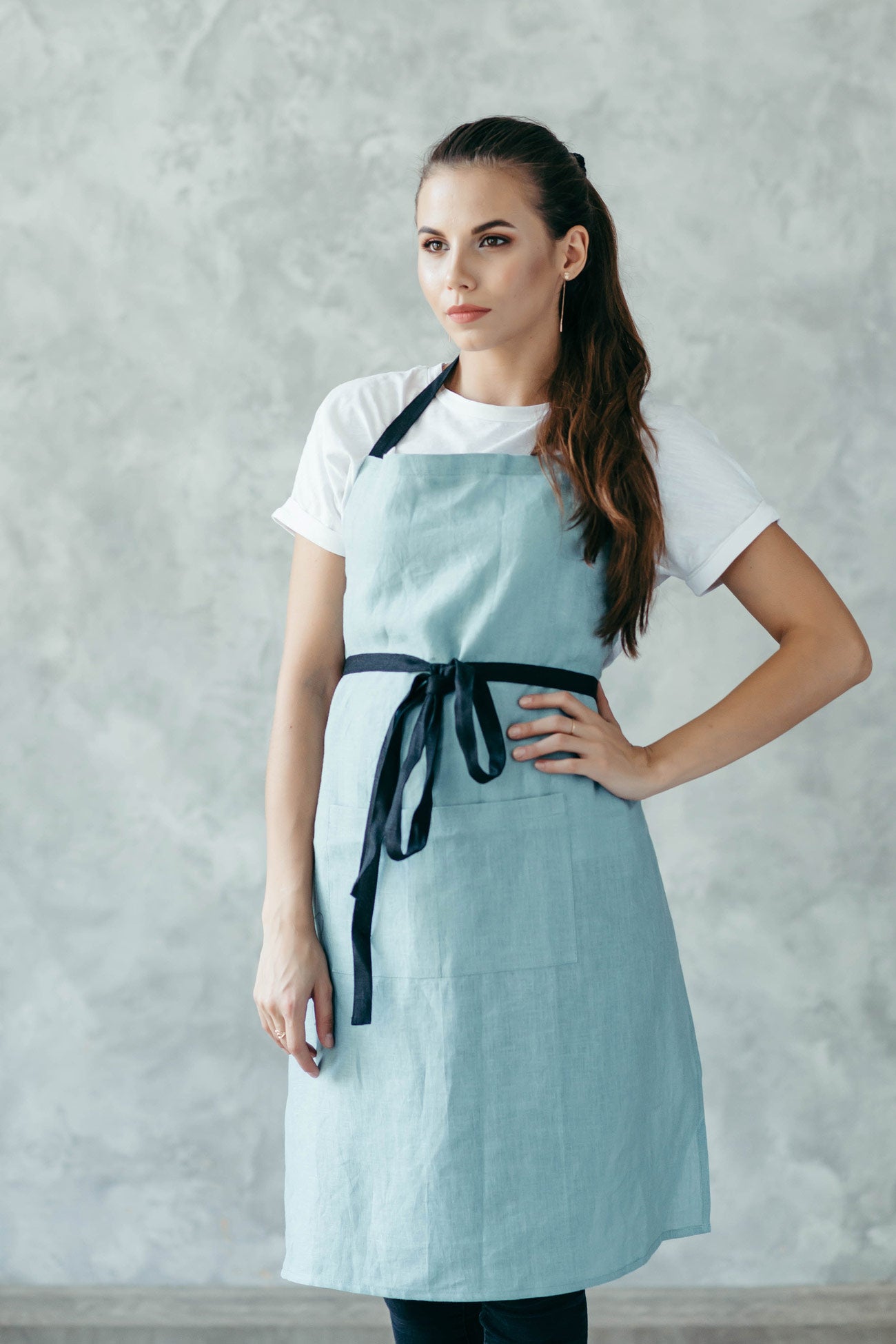 Classic Linen Chef Aprons