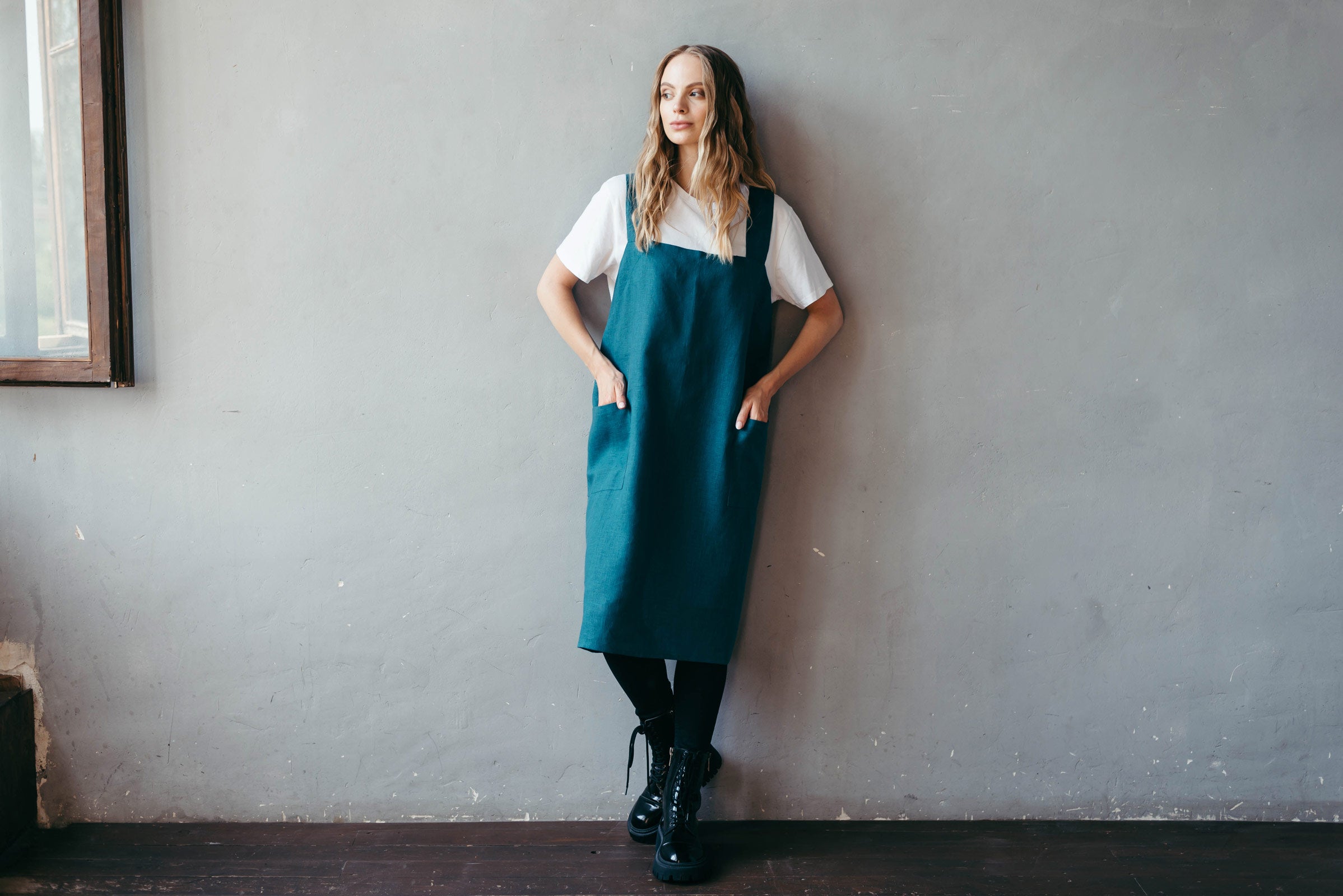 Linen Apron for Children | Matching Family Aprons