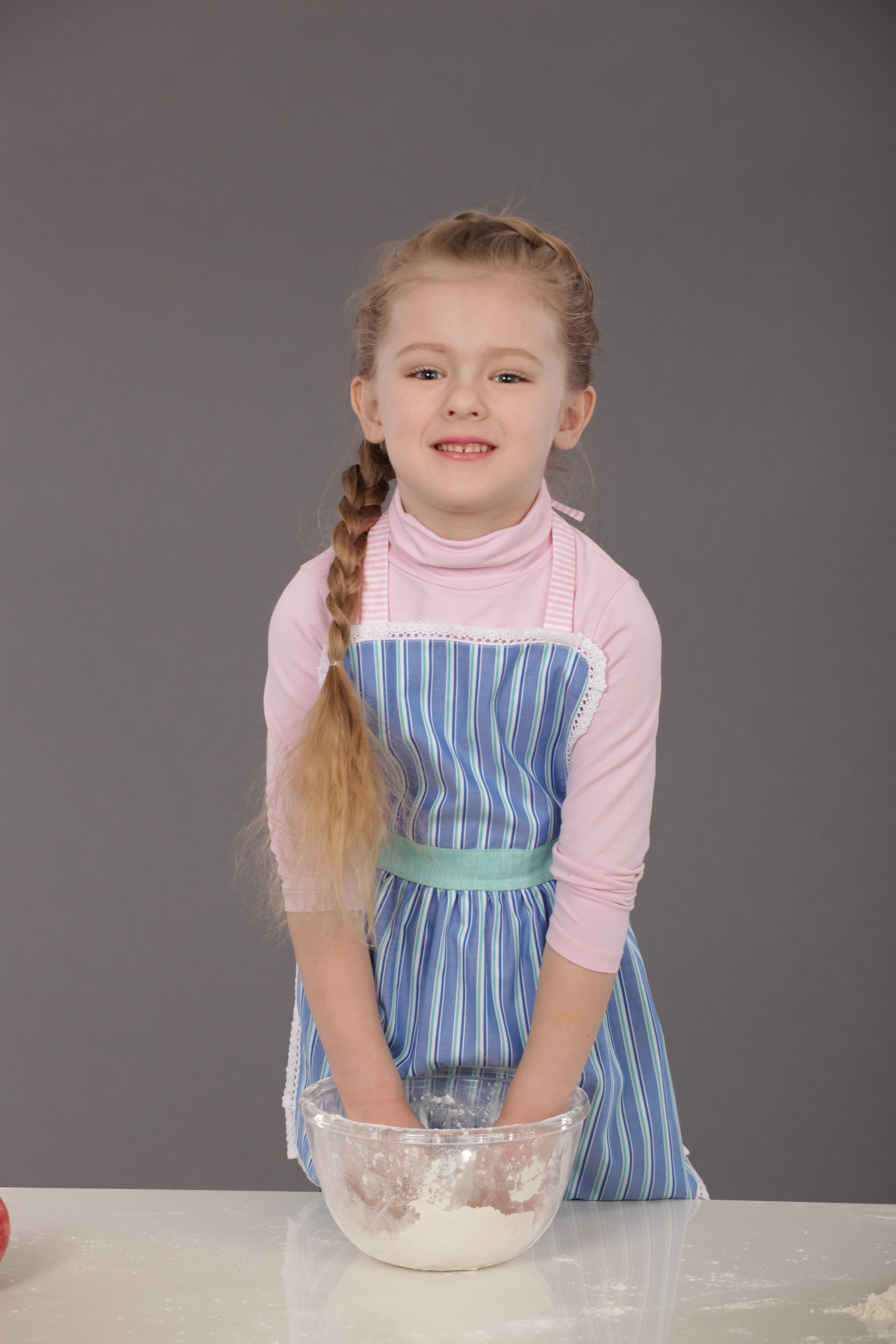 Kids' Personalised Aprons | Blue, Navy & Turquoise Prints