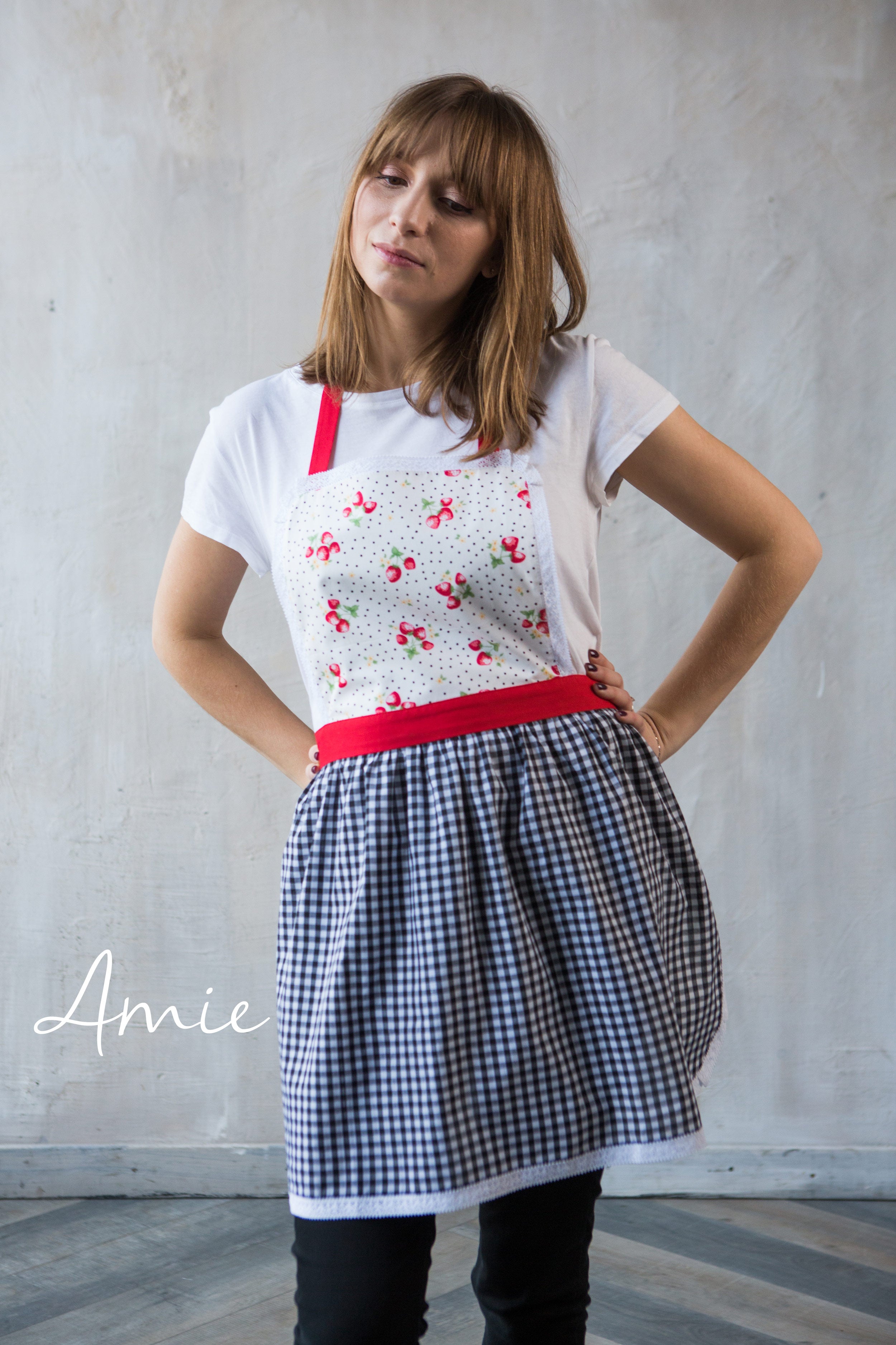 Kids’ Personalised Aprons | Reds Prints, Polka Dots and Florals