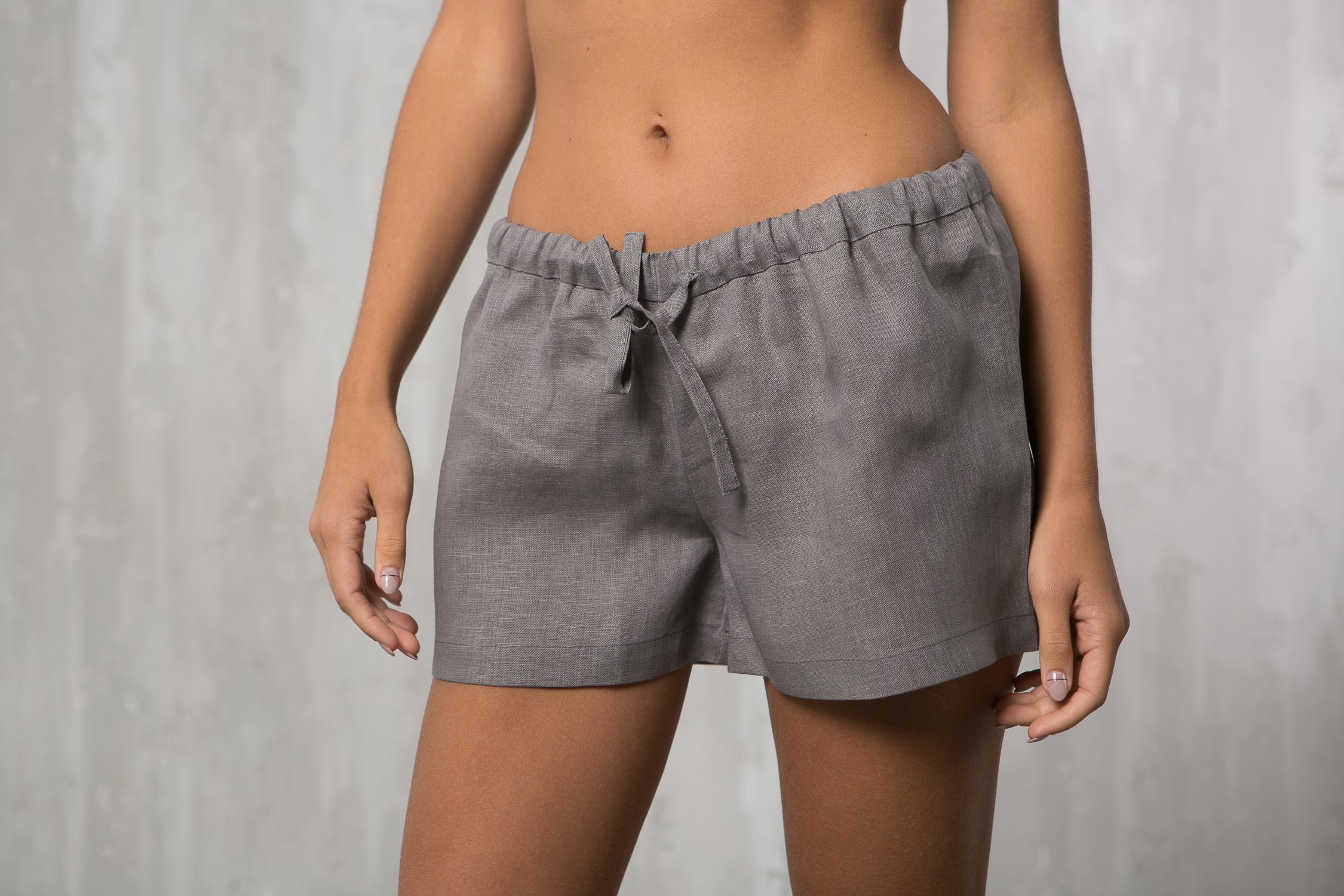 Linen Pyjama Shorts | Multiple Colours
