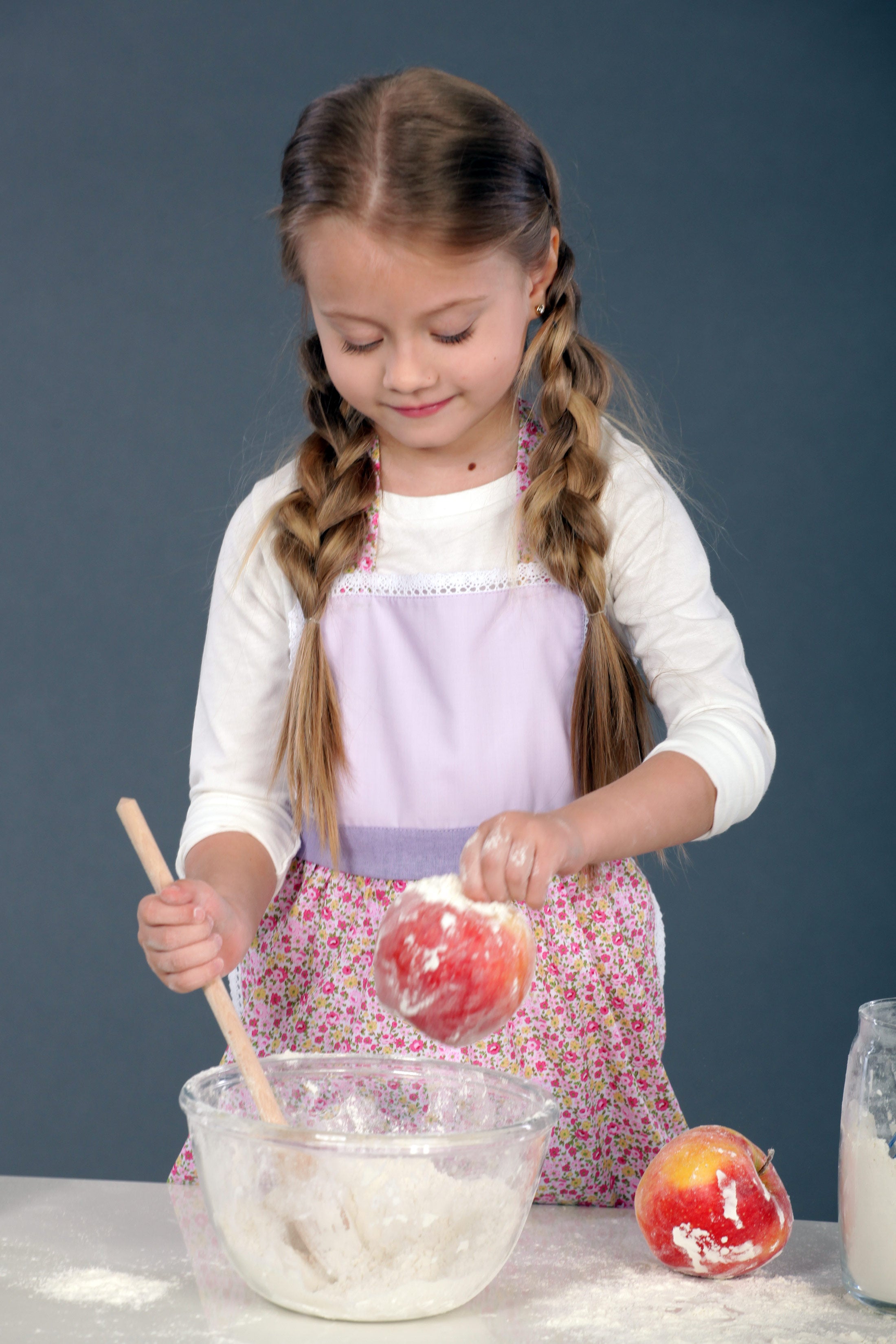 Kids’ Personalised Aprons | Pink Prints, Stripes and Florals